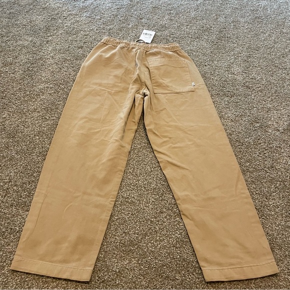 NWT Wax London Kurt Trouser twill beige 30 classic casual travel preppy - Picture 3 of 8